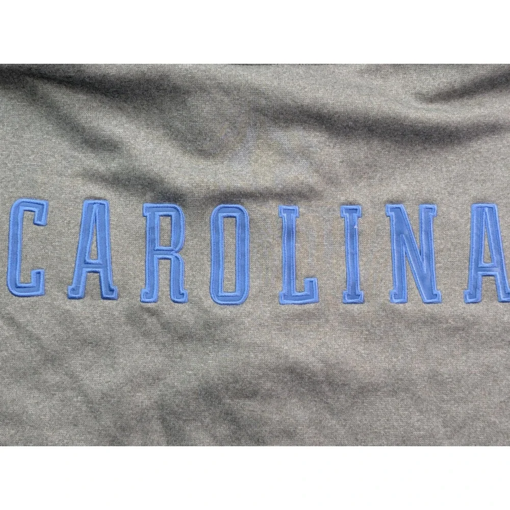 Jordan North Carolina Tar Heels Full Zip Hoodie Mens Mdm Grey Therma-FIT Elite